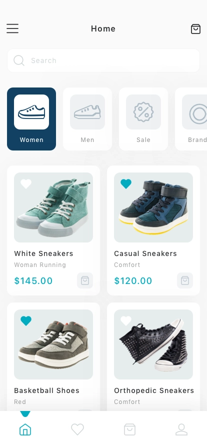 Sneaker eCommerce Mobile App UI Kit - Screenshot 3