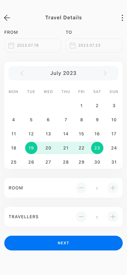 Tour & Travel Mobile App UI Kit - Screenshot 4