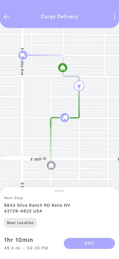Package Delivery Mobile App UI Kit - Screenshot 5