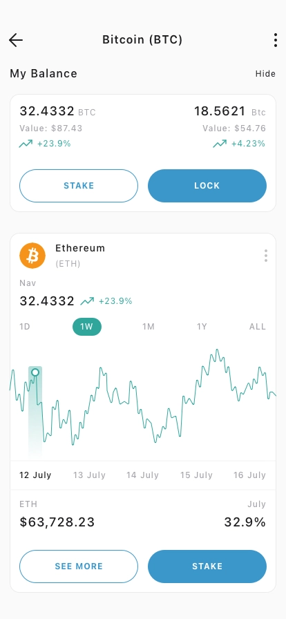 Token Trade Mobile App UI Kit - Screenshot 4