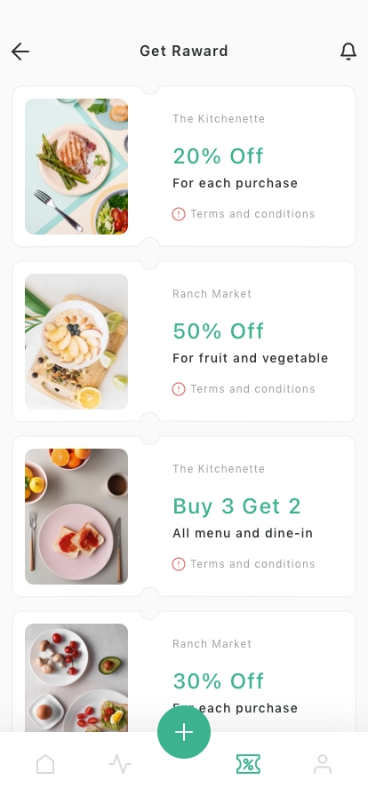 Nutrition Tracker Mobile App UI Kit - Screenshot 2