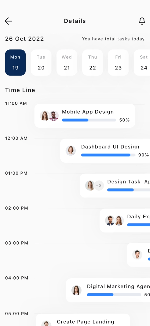 Task Management Mobile App UI Kit - Screenshot 3