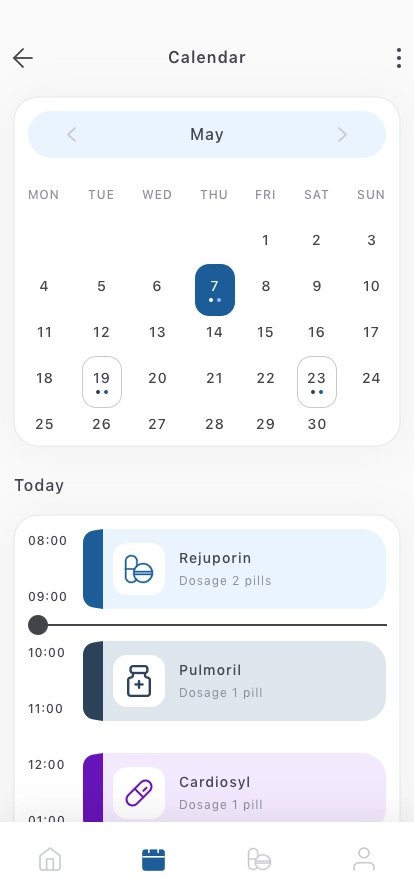 Medicine Mobile App UI Kit - Screenshot 4