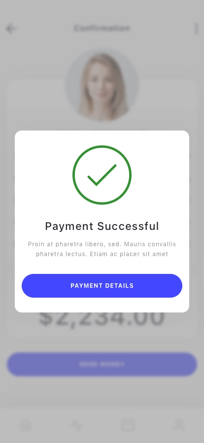 P2P Fintech Mobile App UI Kit - Screenshot 5