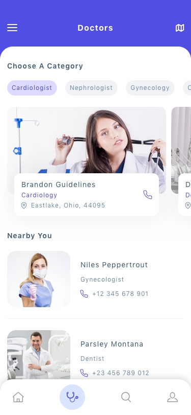 Find Doctor App UI Kit - Screenshot 15