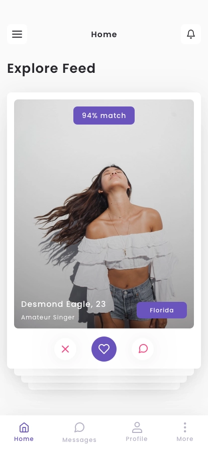 Dating Mobile App UI Kit - Screenshot 3