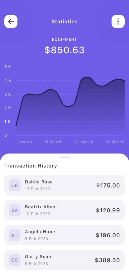 Finance & Banking Mobile App UI Kit - Screenshot 3