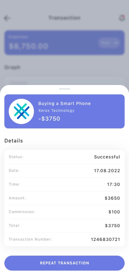 Financial Business Mobile App UI Kit - Screenshot 2