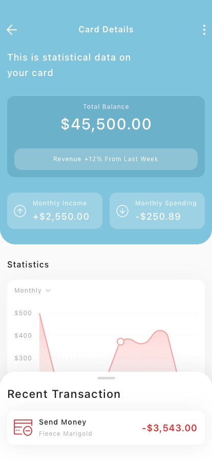 Digital Banking Mobile App UI Kit - Screenshot 5