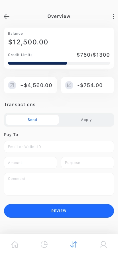 Cryptocurrency Mobile App UI Kit - Screenshot 4