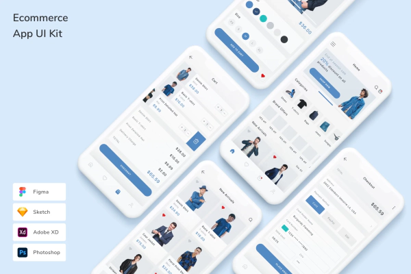 Ecommerce App UI Kit