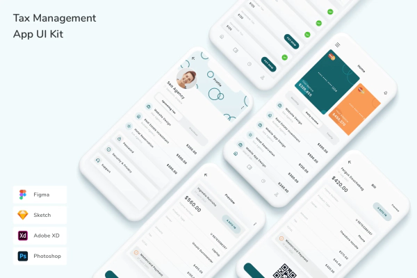 Tax Management App UI Kit