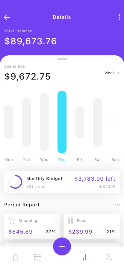 Financial Mobile App UI Kit - Screenshot 2