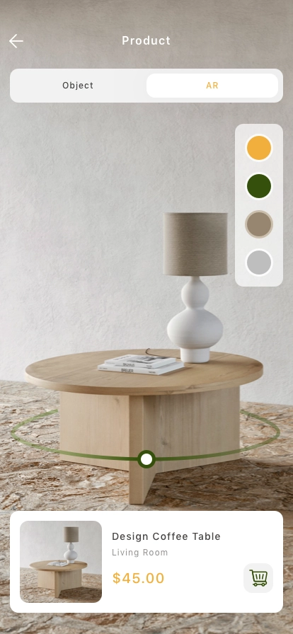 Furniture Shop Mobile App UI Kit - Screenshot 5