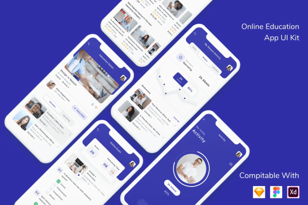 Online Education App UI Kit