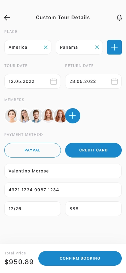 Travel Mobile App UI Kit - Screenshot 5