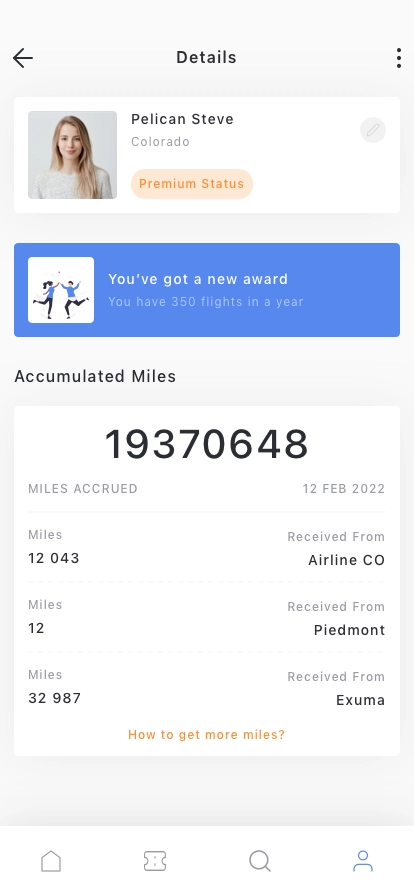 Booking Flight Ticket Mobile App UI Kit - Screenshot 3