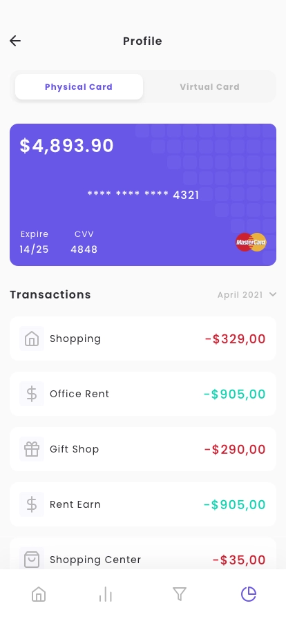 Banking & E-Wallet App UI Kit - Screenshot 4