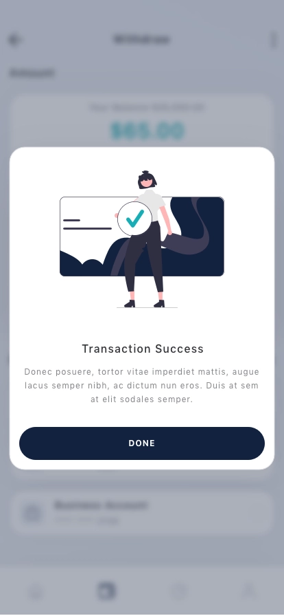 Money Transfer Mobile App UI Kit - Screenshot 4