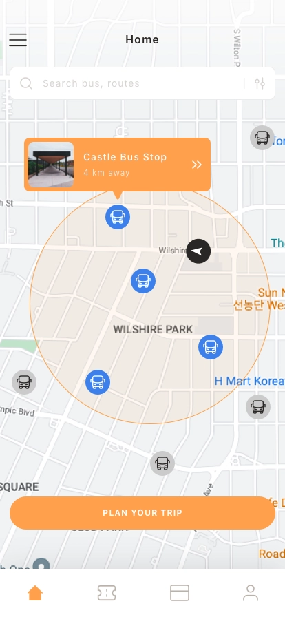 Bus Station & Ticket App UI Kit - Screenshot 3