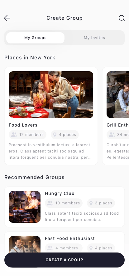 Restaurant Explorer Mobile App UI Kit - Screenshot 5
