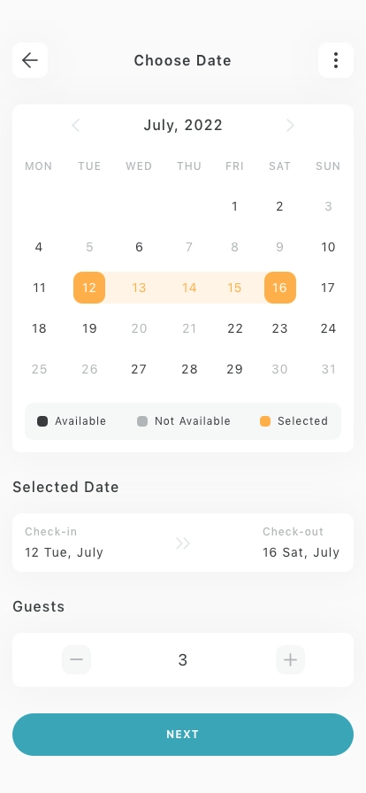 Travel Mobile App UI Kit - Screenshot 5