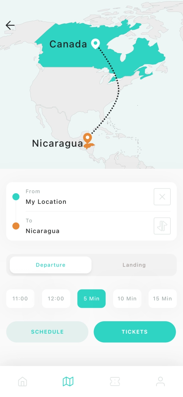 Ticket Booking Mobile App UI Kit - Screenshot 1