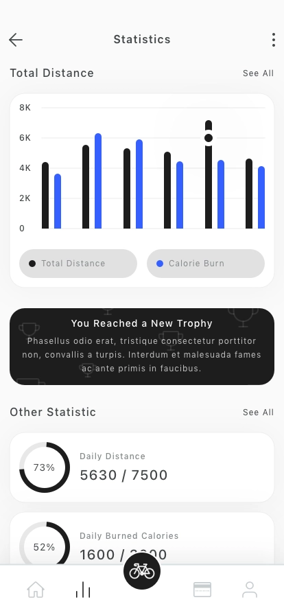 Bike Sharing Mobile App UI Kit - Screenshot 3