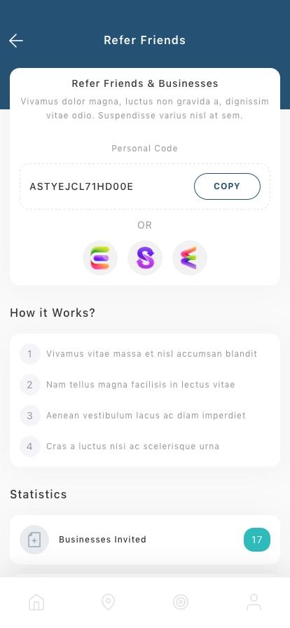 Directory Mobile App UI Kit - Screenshot 4