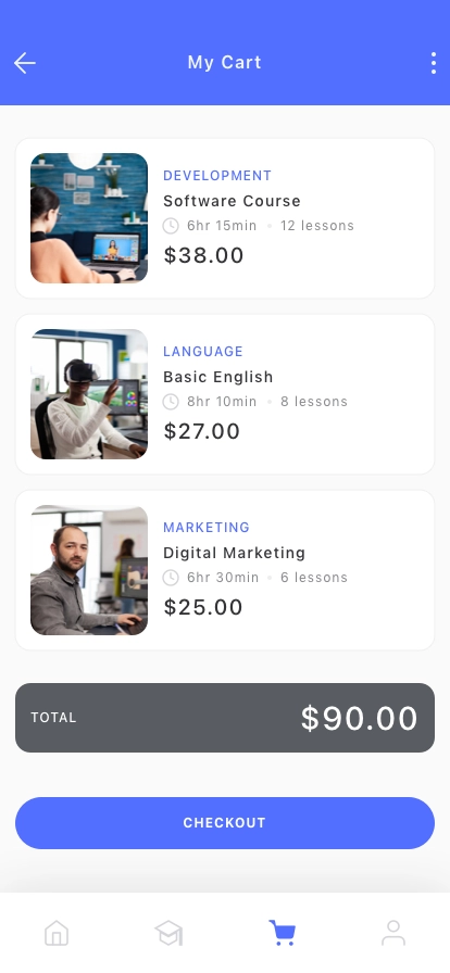Knowledge Portal Mobile App UI Kit - Screenshot 5