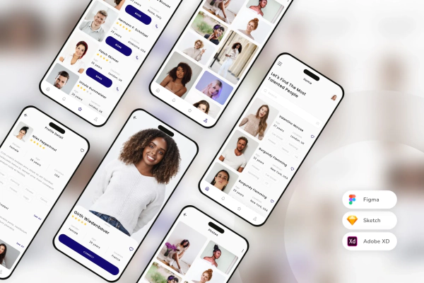 Casting Agency Mobile App UI Kit