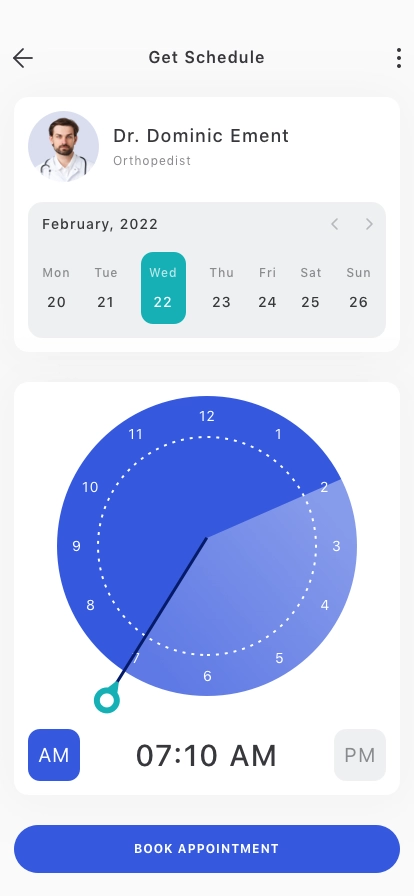 Medical Doctor Mobile App UI Kit - Screenshot 5