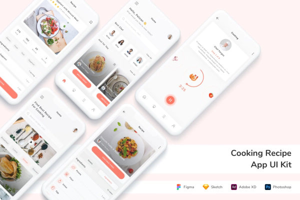 Cooking Recipe App UI Kit