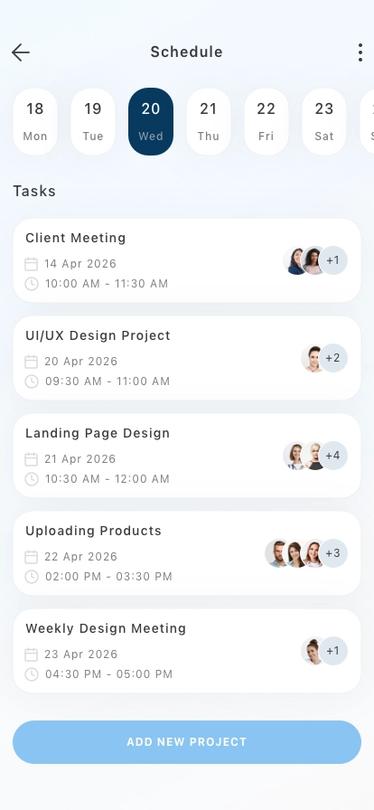 Task Manager Mobile App UI Kit - Screenshot 4