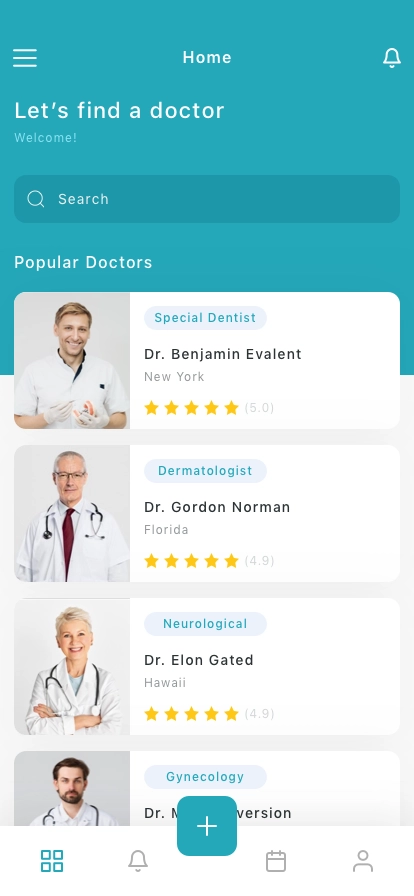 Medical & Doctor Mobile App UI Kit - Screenshot 2