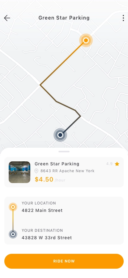 Garage Finder Mobile App UI Kit - Screenshot 5