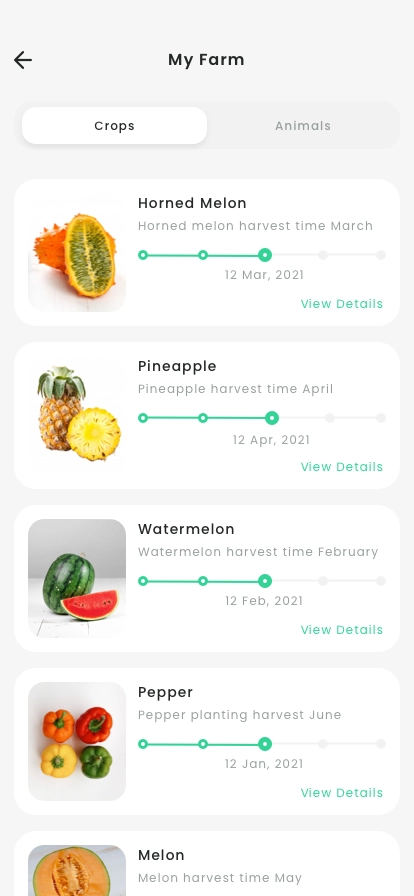 Farm Management App UI Kit - Screenshot 2