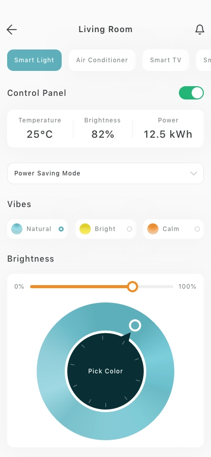 Smart House Mobile App UI Kit - Screenshot 3