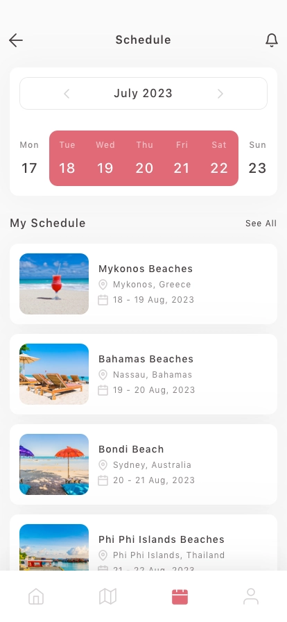 Travel Mobile App UI Kit - Screenshot 5