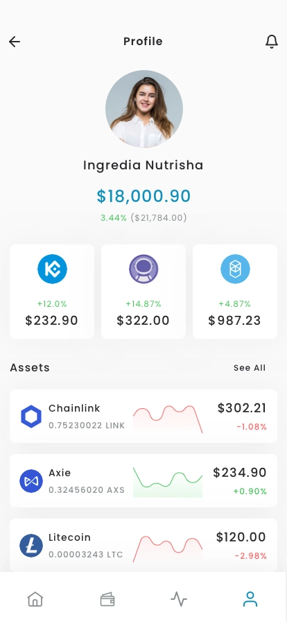 Cold Wallet App UI Kit for Figma, Sketch & XD | UIworkshop