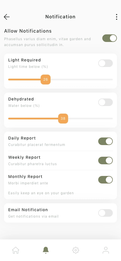 Smart Garden Management Mobile App UI Kit - Screenshot 2