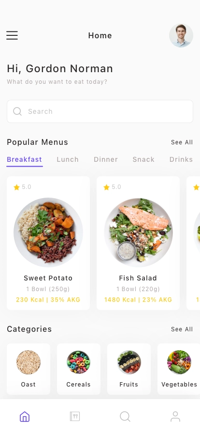 Food Delivery Mobile App UI Kit - Screenshot 3