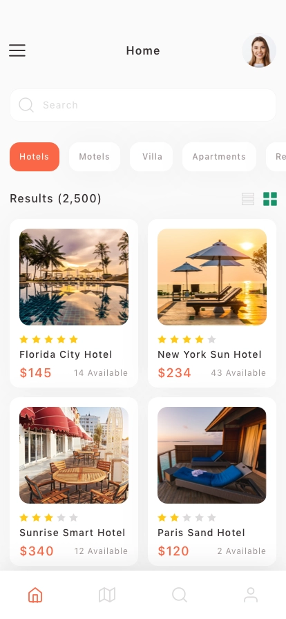 AI Travel Booking Mobile App UI Kit - Screenshot 1
