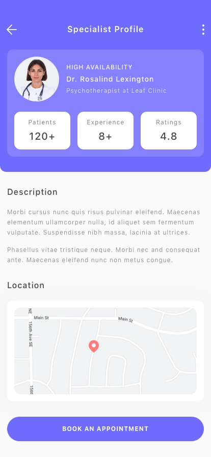 Mindfulness Mobile App UI Kit - Screenshot 4