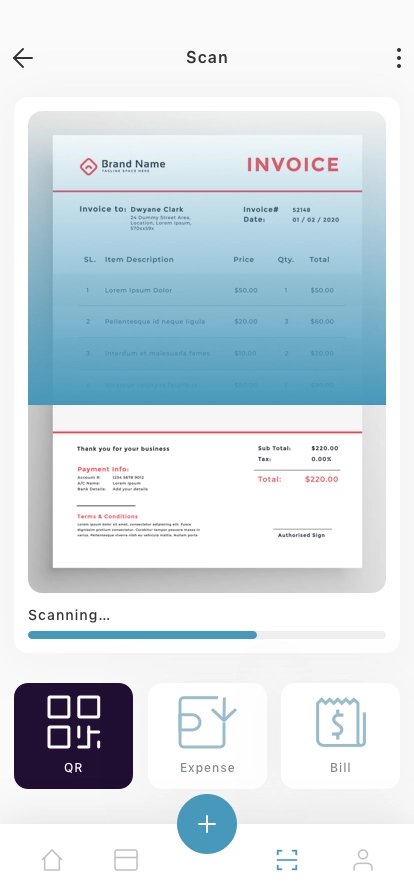 Expense Manager Mobile App UI Kit - Screenshot 5