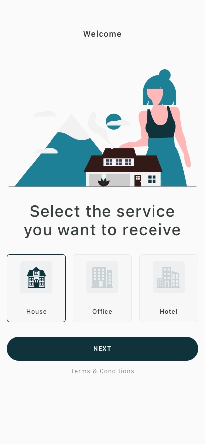 Home Leasing Mobile App UI Kit - Screenshot 1