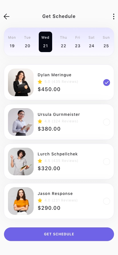 Learning Platform Mobile App UI Kit - Screenshot 5