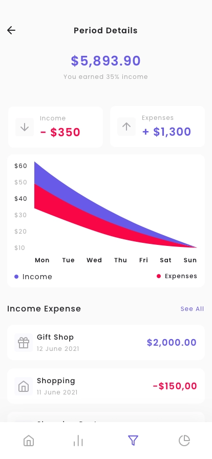 Finance & Banking App UI Kit - Screenshot 3