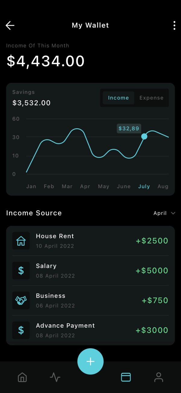 Finance & Banking Mobile App UI Kit - Screenshot 2