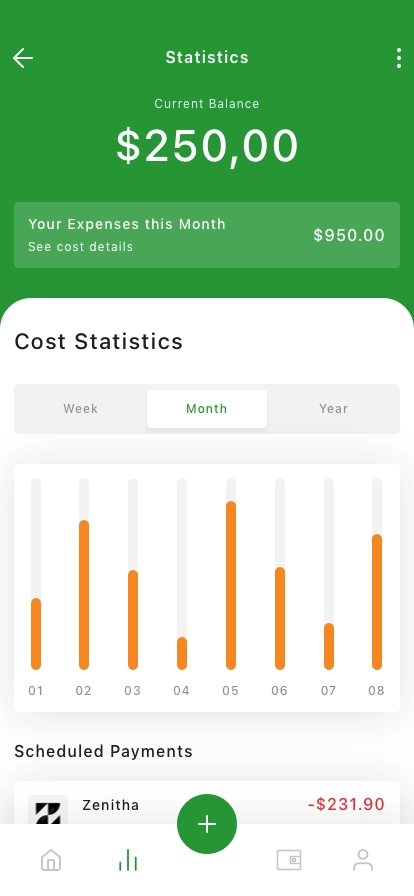Finance Mobile App UI Kit - Screenshot 2